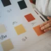 scelta della palette colori per la tessitura manuale